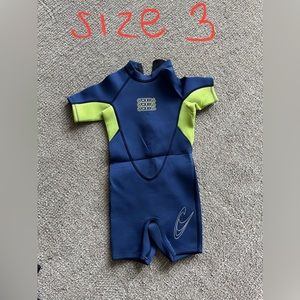 Wetsuit for toddler